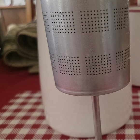 Corningware White and Blue Floral Carafe - Picture 3 of 10